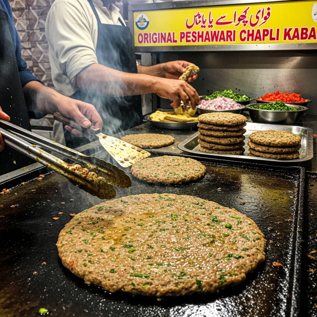 Chapli Kabab
